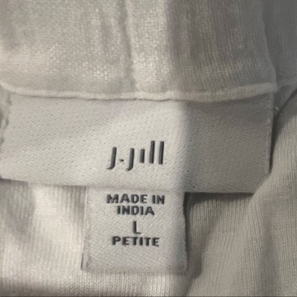 J. Jill Women's White Tiered Midi / Maxi Skirt Fully Lined - Picture 2 of 4